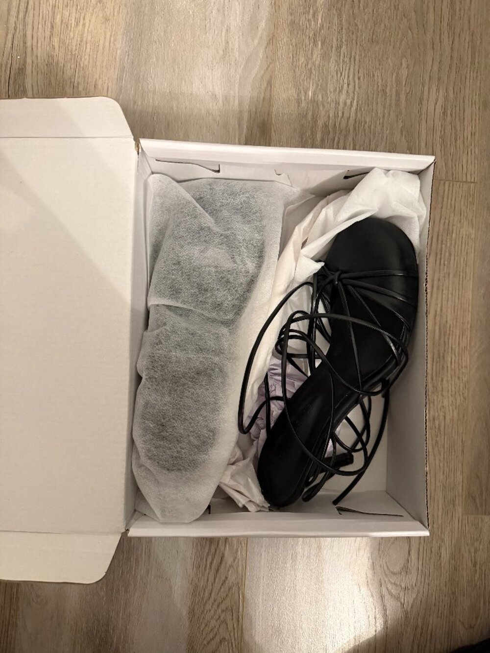 NWT Black Closed Toe Strappy Heels